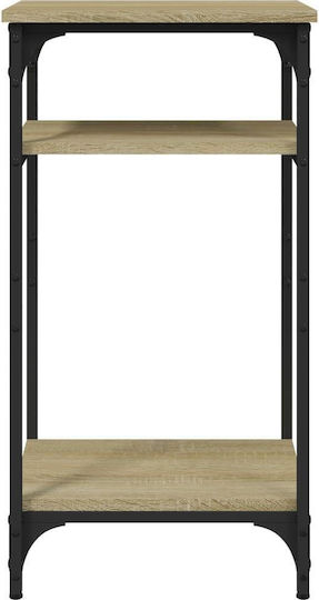 Rectangular Side Wooden Coffee Table Sonoma Oak W40xL30xH75cm