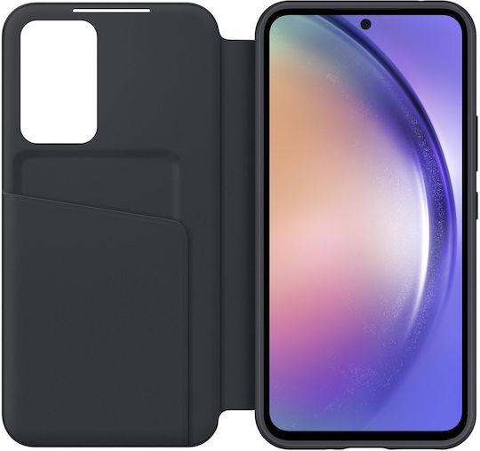Samsung Smart View Wallet Πλαστικό Μαύρο (Galaxy A54)