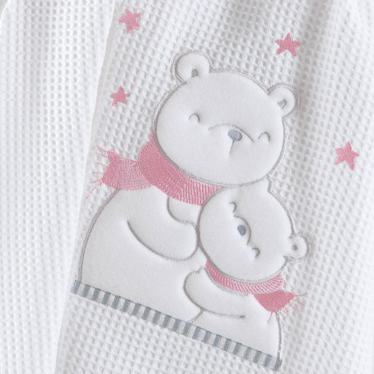 Rythmos Baby Blanket Cot Snowball 120x150cm