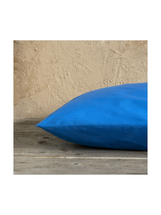 Nima Unicolors Pillowcase Set Sea Blue 52x72cm.