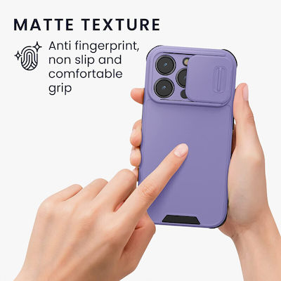 KWmobile Plastic Back Cover Purple (iPhone 14 Pro)