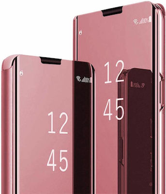 Hurtel Clear View Plastic Book Pink (Galaxy S23+)