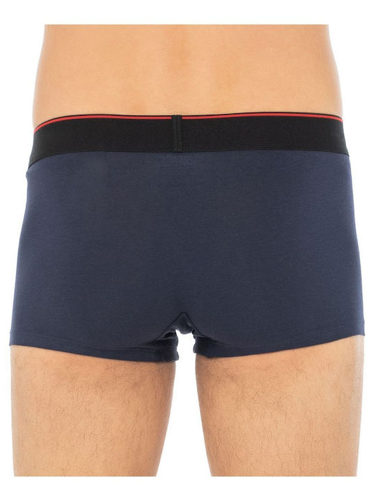 Damien Ανδρικά Μποξεράκια Μπλε 3Pack