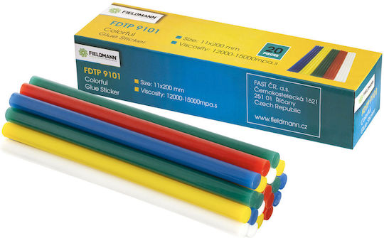 Fieldmann Ράβδοι Σιλικόνης FDTP 9101 Πολύχρωμο 11mm 20τμχ