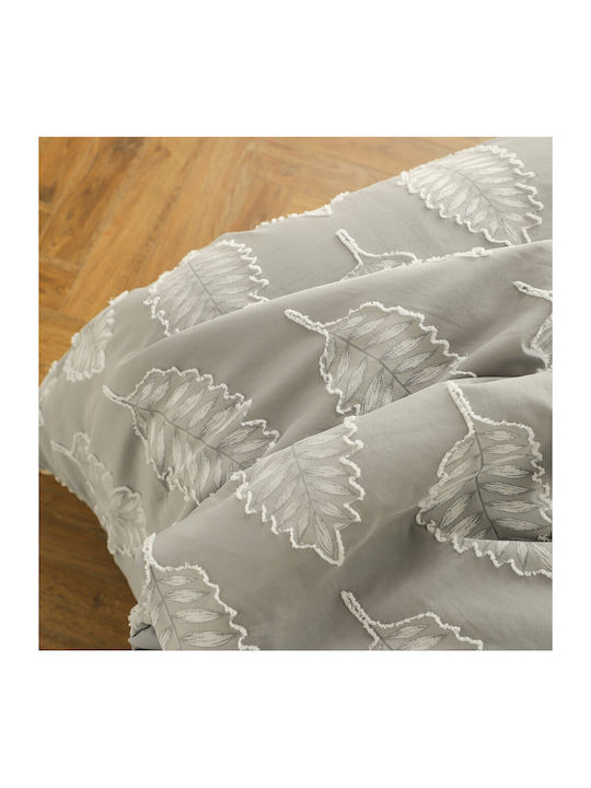 Melinen Isla Κουβερλί Υπέρδιπλο από Πολυεστέρα Gray 220x240cm