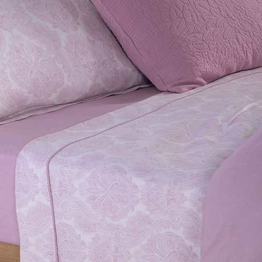Nef-Nef Homeware Bless Tagesdecke Übergröße aus Polyester Orchid 230x240cm