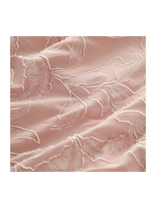Melinen Calypso Κουβερλί Μονό από Πολυεστέρα Rose 160x240cm