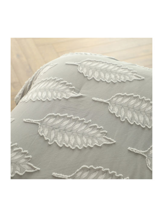 Melinen Isla Κουβερλί Υπέρδιπλο από Πολυεστέρα Gray 220x240cm