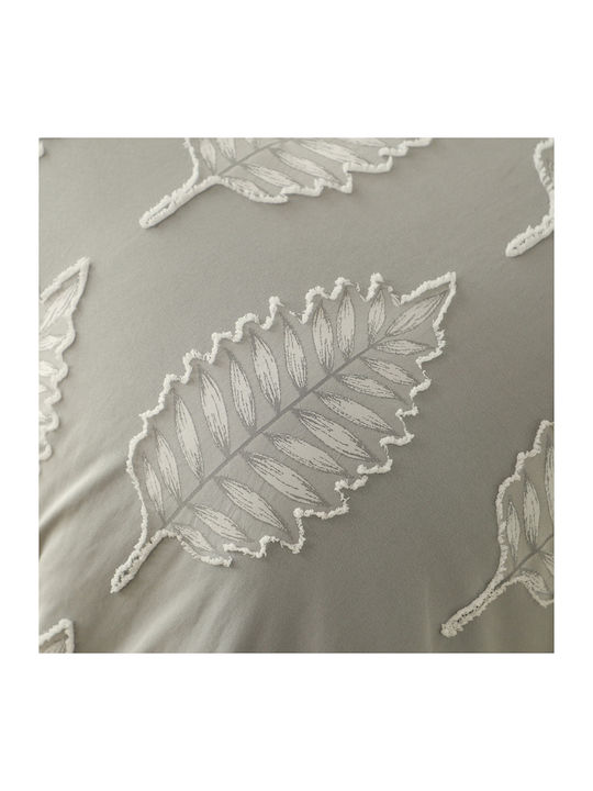 Melinen Isla Κουβερλί Υπέρδιπλο από Πολυεστέρα Gray 220x240cm