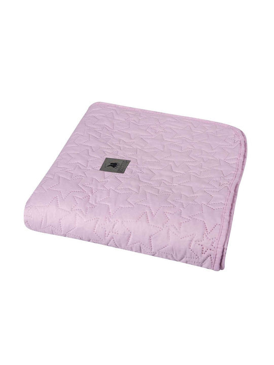 Greenwich Polo Club 3412 Κουβερλί Μονό Microfiber Ροζ 160x220cm