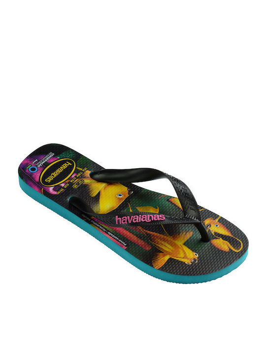 International Flip Flops in Black Color