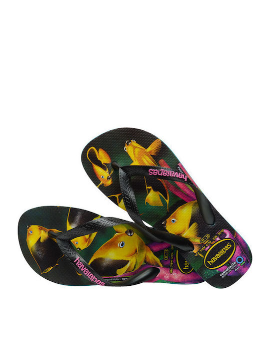 International Flip Flops in Black Color