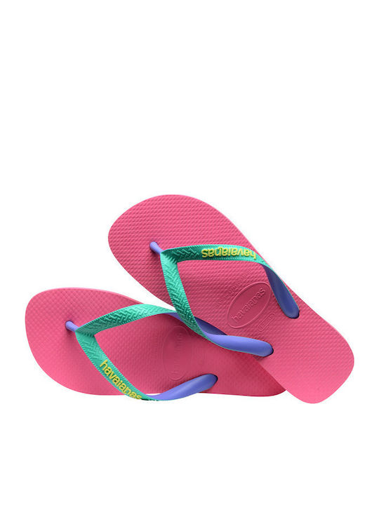 Top Mix Flip Flops In Turquoise Colour