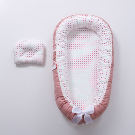 Beauty Home Baby Nestkissen Rosa 53x88cm Beauty Home Baby Nestkissen Rosa 53x88cm