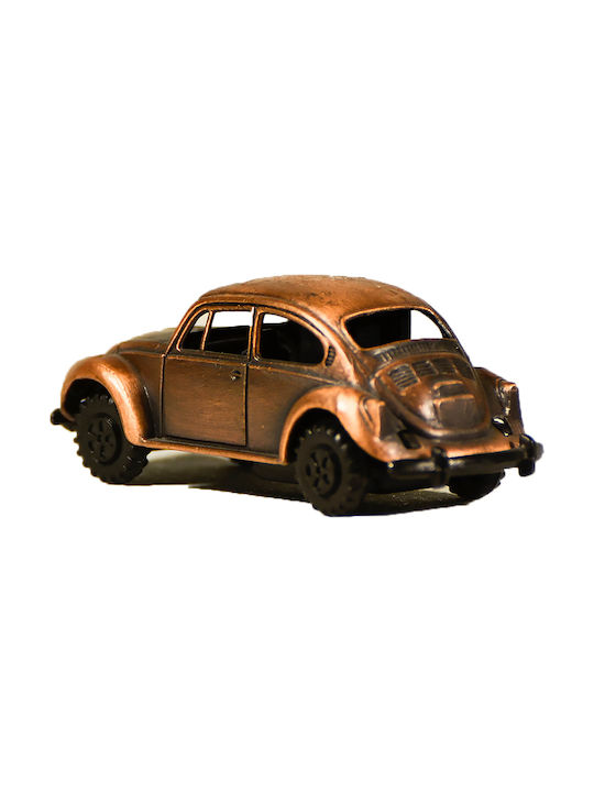 SP Souliotis Antique Decorative Miniature Car Metallic Beetle 8x3x4cm