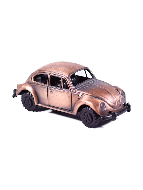 SP Souliotis Antique Decorative Miniature Car Metallic Beetle 8x3x4cm