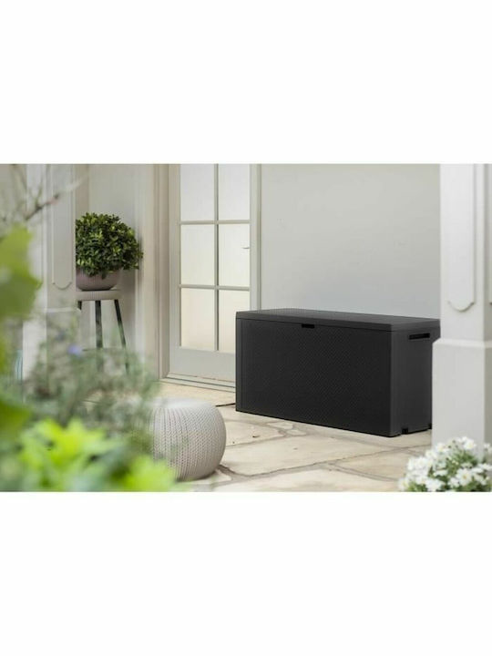 Keter Μπαоуло Аутдор Сторидж Бокс Emily Пластмаса 270лт Dark Gray М118xП45xУ58бр