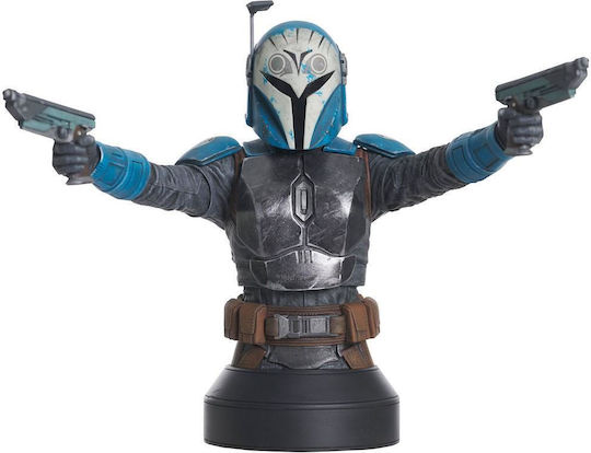 Diamond Select Toys Star Wars Bo-Katan Collectible Figure Height 17cm in Scale 1:6 3 Pieces