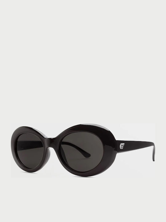 Volcom Stoned Damen Sonnenbrille mit Schwarz Kunststoff Gestell und Schwarz Linse VE03200201