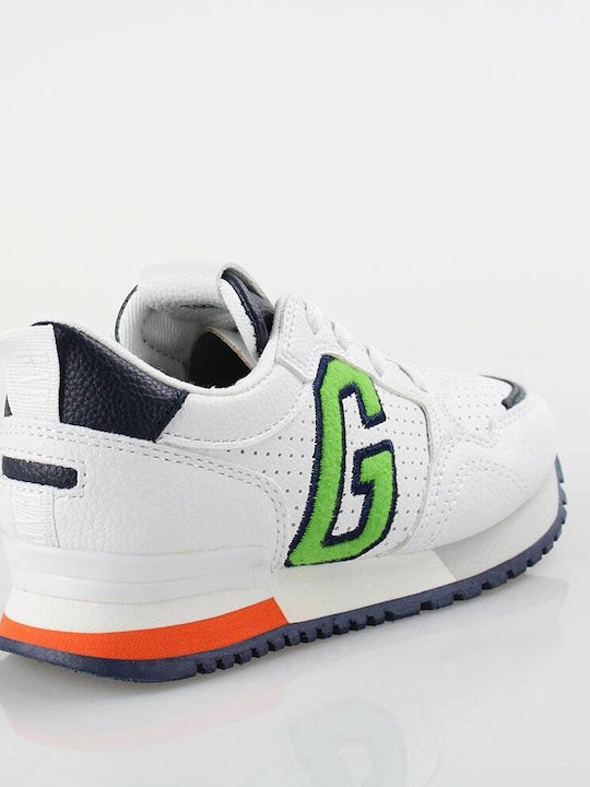 New York II Παιδικά Sneakers Λευκά
