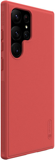 Nillkin Super Frosted Pro Задна корица Пластмаса Червен (Galaxy S23 Ultra)