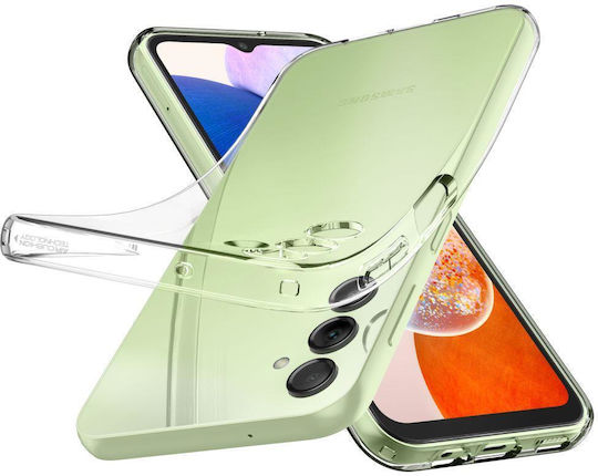 Spigen Liquid Crystal Back Cover Σιλικόνης Διάφανο (Galaxy A14)