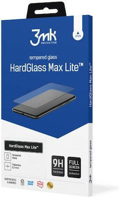 3MK HardGlass Max Lite Full Face Tempered Glass 1τμχ Μαύρο (Galaxy S23 Ultra)