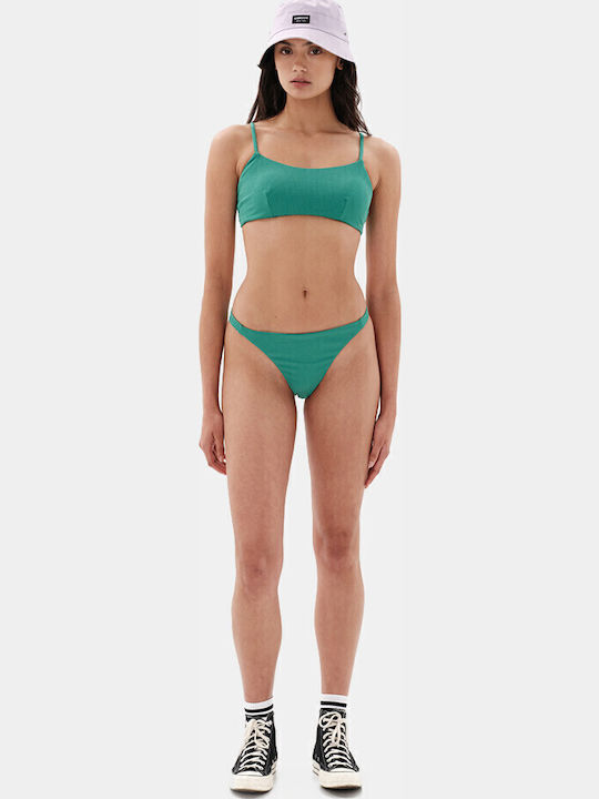 Set Bikini Μπουστάκι με Αφαιρούμενη Ενίσχυση Πράσινο
