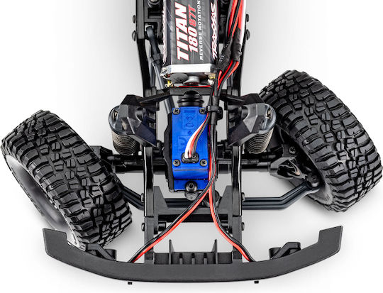 Traxxas Land Rover Defender Τηλεκατευθυνόμενο Αυτοκίνητο Crawler Μπλε