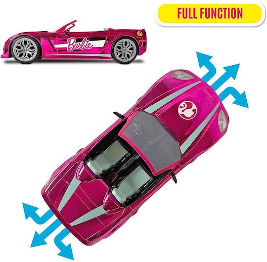 Mondo Motors Barbie Dream Car Τηλεκατευθυνόμενο Αυτοκίνητο Ροζ