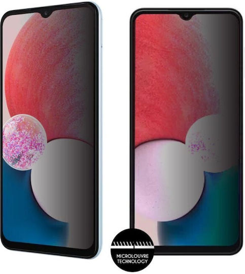Full Glue Privacy Full Face Tempered Glass Μαύρο (Galaxy A13)