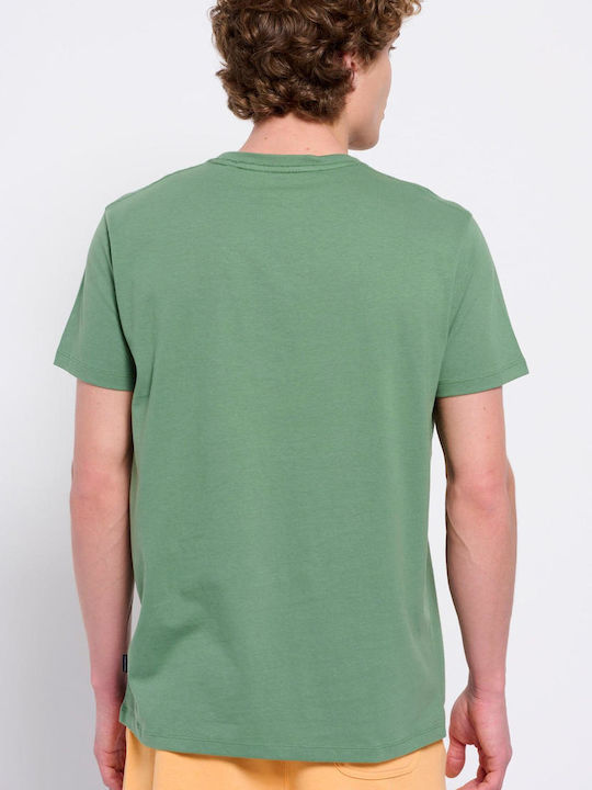 Funky Buddha Men's Short Sleeve T-shirt Green