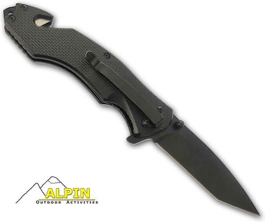Alpin Taktischer S-14632 Taschenmesser Schwarz