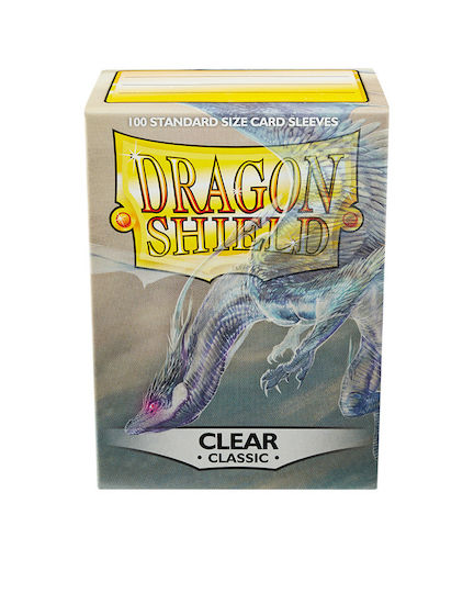 Dragon Shield Dragon Shield Manșoane de Carduri Dimensiune Standard 100 Bucăți Clare