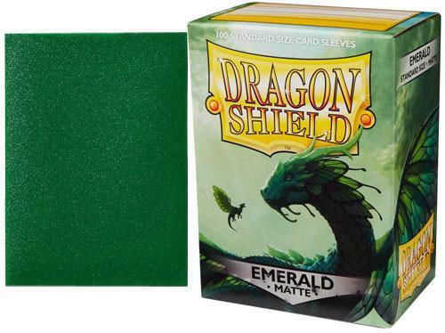 Dragon Shield Game Accessory Emerald Matte Sleeves Standard Size 100τμχ