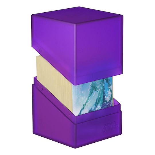 Ultimate Guard Boulder Deck Case Standard Accesorii pentru Jocuri de Cărți de Schimb 100pcs Amethyst 100 bucăți