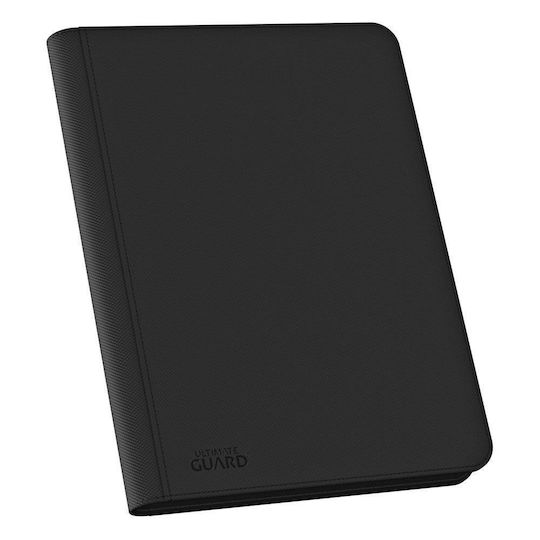 Ultimate Guard 8-Pocket Zipfolio XenoSkin Pro- Binder 4-Pocket Standard Size Black UGD010432