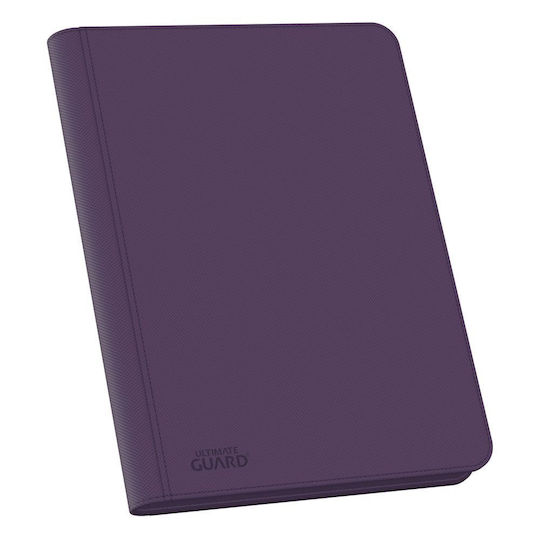 Ultimate Guard Zipfolio 320 - 16-Pocket XenoSkin Purple Binder 8-Pocket Standard Size Purple Ugd010438