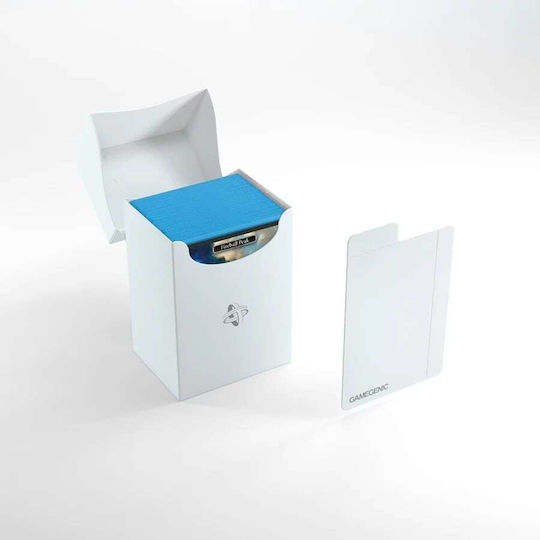 Gamegenic Deck Holder 80+ Deck Box Standard Size White