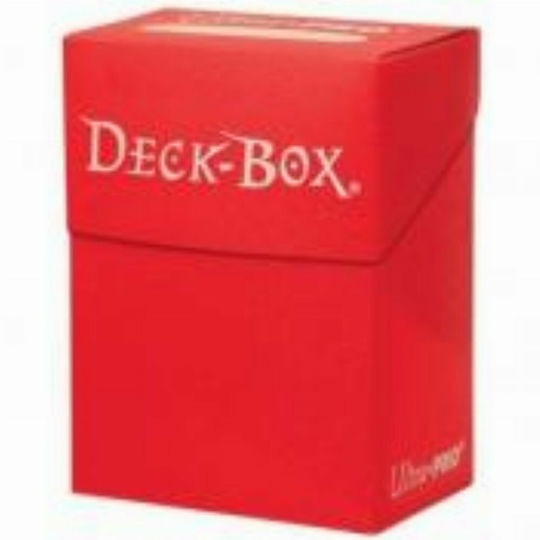 Ultra Pro Game Accessory Deck Box Red