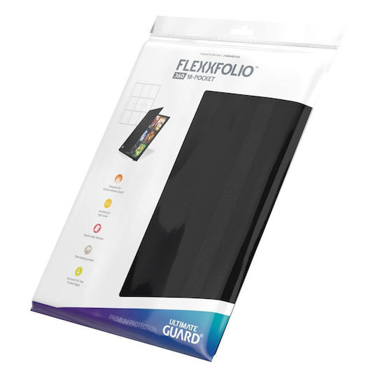 Ultimate Guard Flexxfolio 360 - 18-Fächer Krieg der Sterne Bindemittel 9-Fächer Standardgröße Schwarz