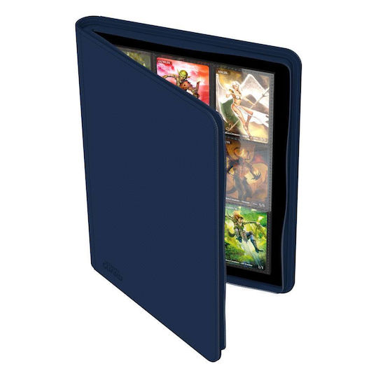 Ultimate Guard Zipfolio 360 - 18-Pocket XenoSkin Binder 9-Pocket Standard Size Blue UGD010211