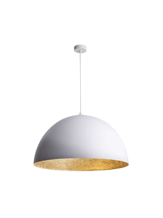 Sigma Sfera Pendant Light Single-Light Bell for Socket E27 White