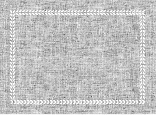 Saint Clair Easter Polyester Ecru Placemat 33x45cm Set of 4 Pieces