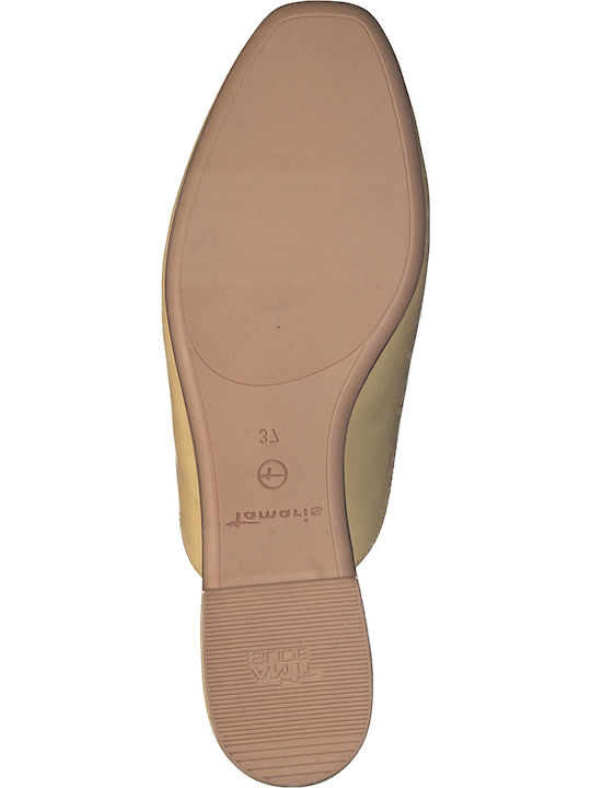 Flat Mules in Yellow Color