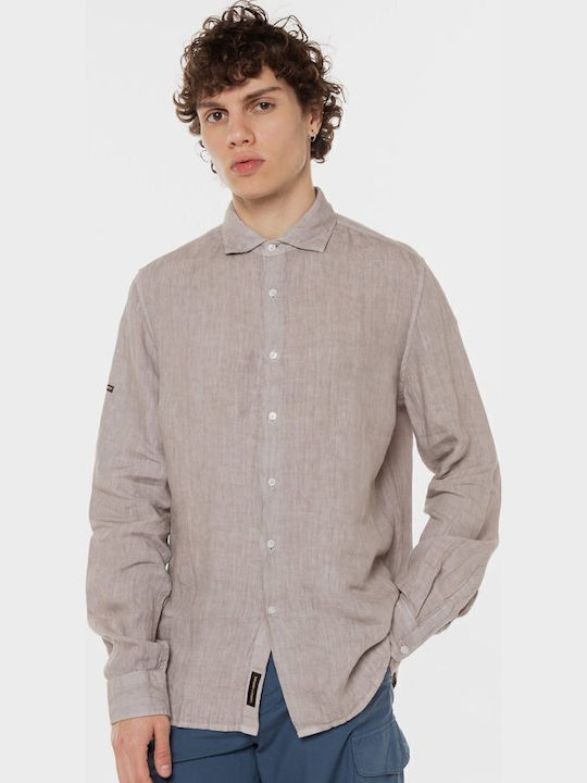 Superdry Linen Shirt Gray