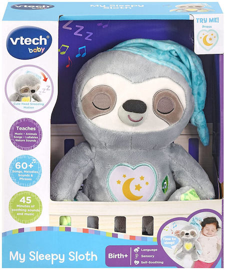 Vtech Animal Bear made of Fabric with Music, Light, and Sounds for 0++ Months
