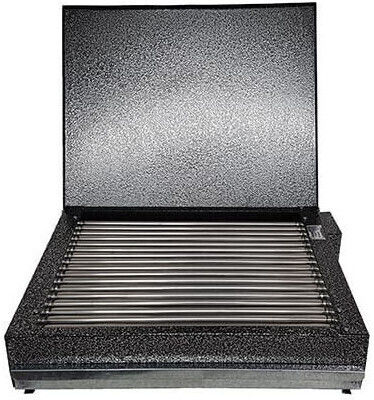 Rubino EC-2.75 Настолна Електрическа Скара Решетка 2750W Неръждаема с Капак 38x33см
