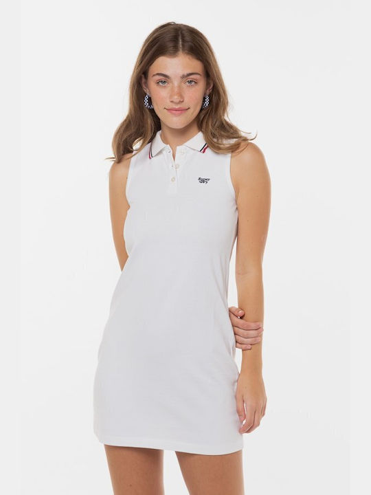 Superdry Summer Mini Dress White