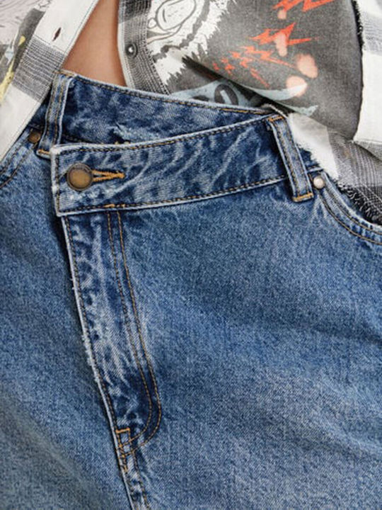 Tatum Denim Mini Skirt Blue